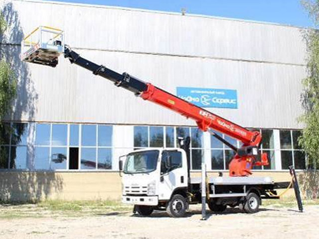 ISUZU ELF 7.5 (NPR75LK) Подъемник